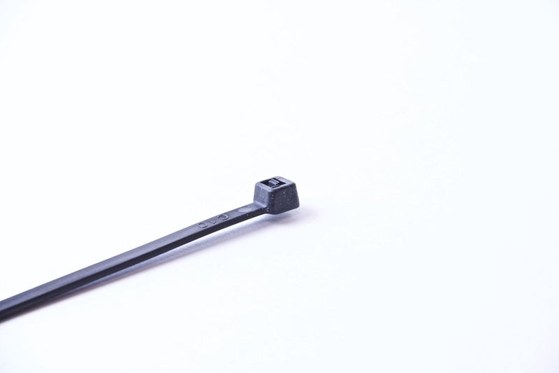 QualGear CT8-B-100-P Self-Locking Cable Ties, 14-Inch, Black 100/Poly Bag - Image 3